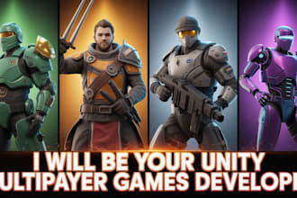 develop professional 2d game development in unity for mobile game projects