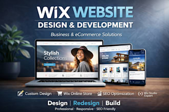 wix website redesign wix website design wix website development wix business