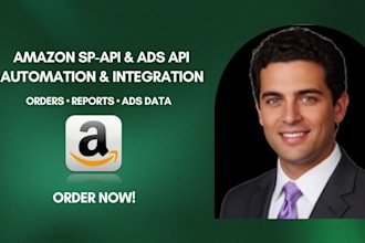 build amazon sp api and amazon ads api integration and automation
