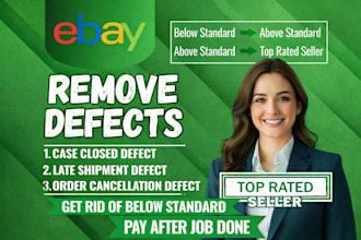 fix ebay seller performance late shipment defects and account health