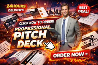 powerpoint presentation design pitch deck storydoc canva visme executive summary