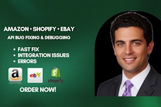 debug and fix amazon shopify ebay api integration errors