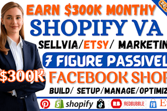 be shopify va sellvia marketing shopify etsy seo tiktok shop stanstore promotion