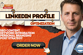 design, revamp, and SEO optimize your linkedin profile