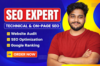 do on page and technical SEO, website audit, google search console indexing