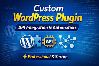 build a custom wordpress plugin or API integration