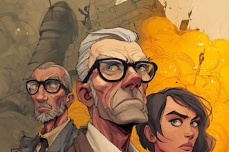 custom comic book art