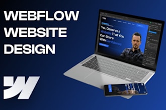 be your webflow webdeveloper for your professional website