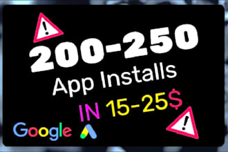 do 10,000 android mobile app promotion, game promotion, app install