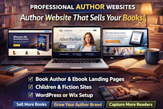 build ai optimized author website for book sales and reader growth