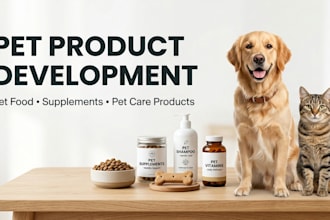 be veterinarian pet food pet care products label dog and cat treat supplement