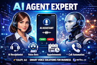 develop ai voice agents and ai receptionist with vapi ai and retell ai