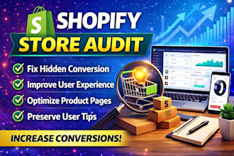 audit your shopify store for conversion issues