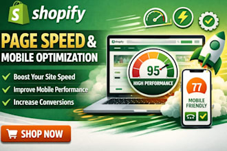 fix shopify page speed and improve mobile optimization