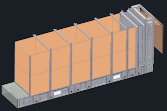 3d modeling of a part or an assembly with technical drawings