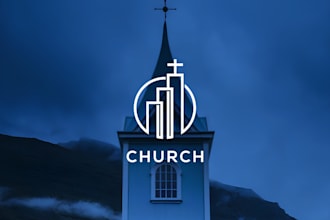 design a professional church, ministry or christian logo design