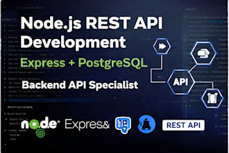 build a node js rest API with express and postgresql