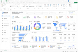 build a professional excel dashboard and report