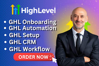 setup ghl automation, CRM, setup, onboarding, workflow