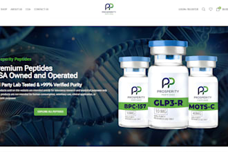do peptide ecommerce website fda compliant peptide website supplement website