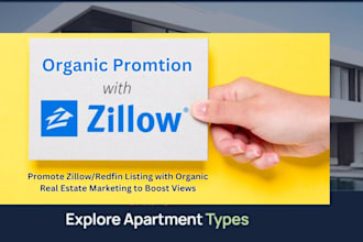 do organic zillow redfine promotion for real estate listing to boost visibility