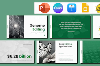 design medical webinar presentation in powerpoint
