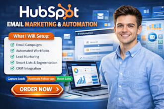 setup hubspot email marketing hubspot automation hubspot workflow hubspot crm
