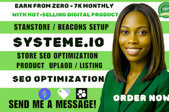 set up stan store digital product beacons ai stan store email automation payhip