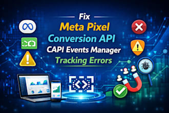 fix facebook meta pixel conversion API capi events manager funnel tracking error