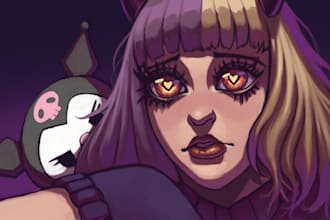 custom pfp of your oc or favorite character