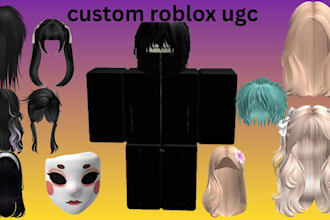 create custom roblox ugc, roblox accessories, roblox outfit, layered clothing