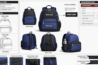 design bag techpack for handbag backpack wallet tote bag and luggage