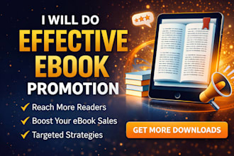 do effective ebook promotion