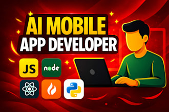 develop ai mobile app, ai integration ios app, ai chatbot,mobile app development