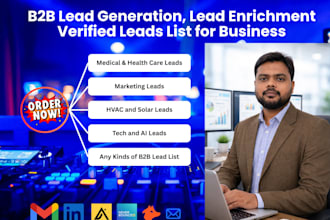 lead enrichment, data enrichment, b2b lead generation, and prospect listing