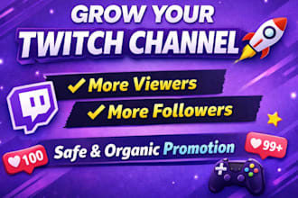 promote your twitch stream for more viewers and engagement