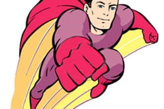 make your photo like super hero