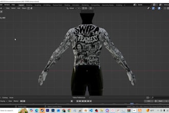 develop fivem custom ped , fivem clothing, custom tattoo, chain