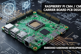 design raspberry pi cm4 cm5 carrier board pcb and embedded hardware