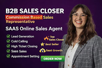 be sales closer commission based sales representative  high ticket sales closer