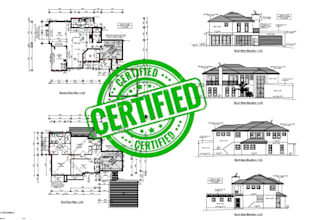 be your architect draftsman for city permit drawings, adu floor plans