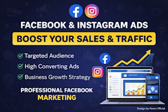 do facebook ads, instagram ads canpaign and meta ads setup