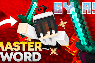 make epic minecraft thumbnails