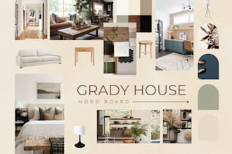 let me create a professional interior mood board