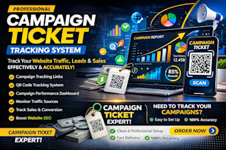 set up smart campaign tracking system for traffic and sales