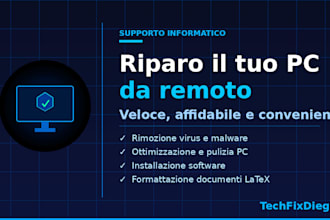 rimuovo virus, sistemo PC windows e relazioni latex