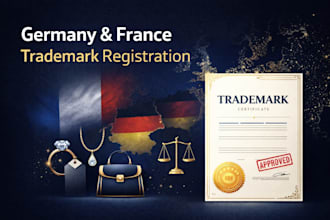 register trademark for your fashion, jewelry, or luxury brand in germany