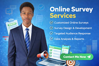 conduct online survey fill your online survey to gain targeted respondent