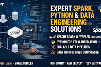 build spark etl pipelines for batch processing and big data workflows