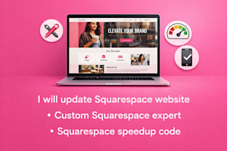 build squarespace website design, redesign squarespace website development